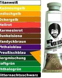 Bob Ross Ölfarbe für Landschaften 37ml