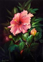Malanleitung - Tropischer Rosa Hibiskus von Gary Jenkins