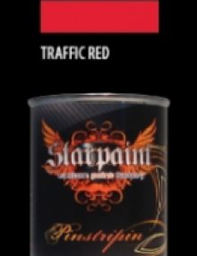 Pinstripe Farbe TRAFFIC RED