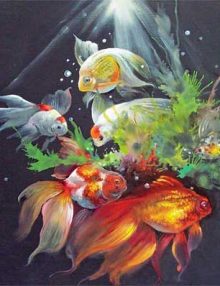Malanleitung - Schimmernde Goldfische von Gary Jenkins