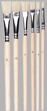 nerchau 6er Set Borstenpinsel