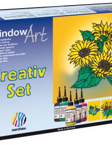 nerchau Fenstermalfarben, Window Art, "Creativ Set"