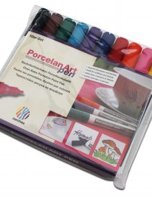 nerchau Porcelan Art pen, Porzellanmalstifte 10er-Set