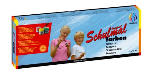 nerchau original Schulmalfarben Set S 13