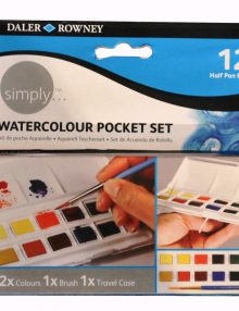 simply Aquarellkasten, Taschen Set