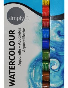 Simply Aquarell, 12er Set je 12 ml Tuben