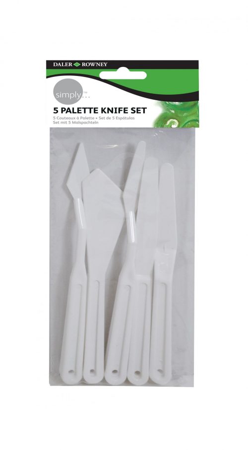 simply Palettmesser-Set, 5-teilig